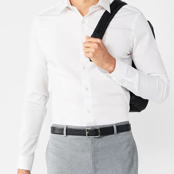 Apt. 9 Other - APT.9 White Premier Flex Slim Fit M 15-15.5 34/35